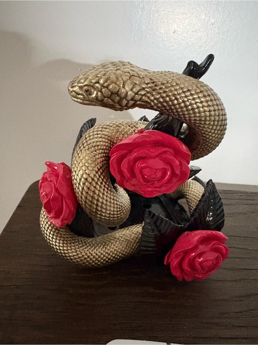 Bath and Body Works Halloween Snake & Roses Hand Soap Holder